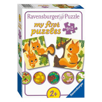 RAVENSBURGER Minu esimene pusle 9x2 Animal Families R03123