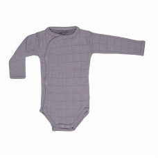 LODGER Romper Solid pikkade varrukatega bodi , suurus-  68 , RS 078 Donkey