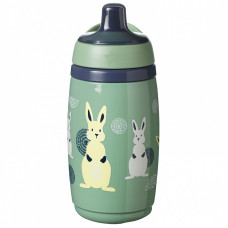 TOMMEE TIPPEE joogipudel INSULATED SPORTEE, 12m+, 266ml, green, 447820