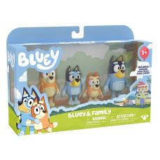 BLUEY Figuurid, 4-pakk