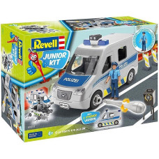 REVELL JUNIOR KIT konstruktor 62 eset Police Van, E 00811