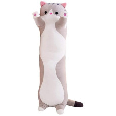 MPORT pehme mänguasi cat gray, 90 cm