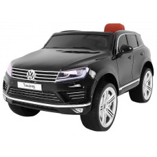 RAMIZ VOLKSWAGEN TOUAREG Elektriauto , puldiga juhitav 12V/10Ah, F666 MUST