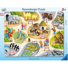 Ravensburger Pusle raamis Reading 17tk. 3+ R 05233