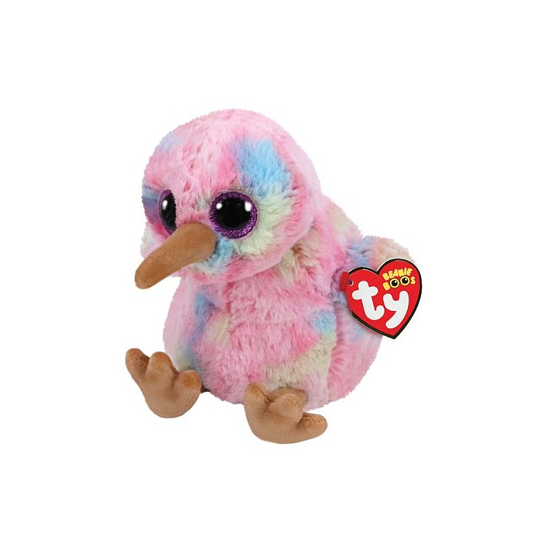 TY Beanie Boos Pehme mänguasi  KIWI - milticolored reg 15сm, TY36213 LÕPUMÜÜK