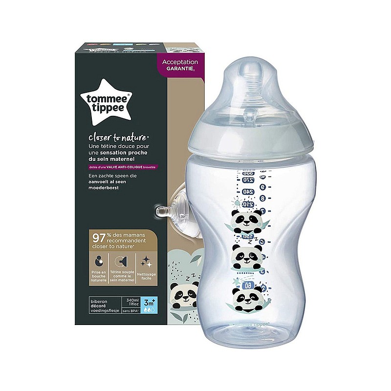 TOMMEE TIPPEE lutipudel 340ml, 3m+. 42269887