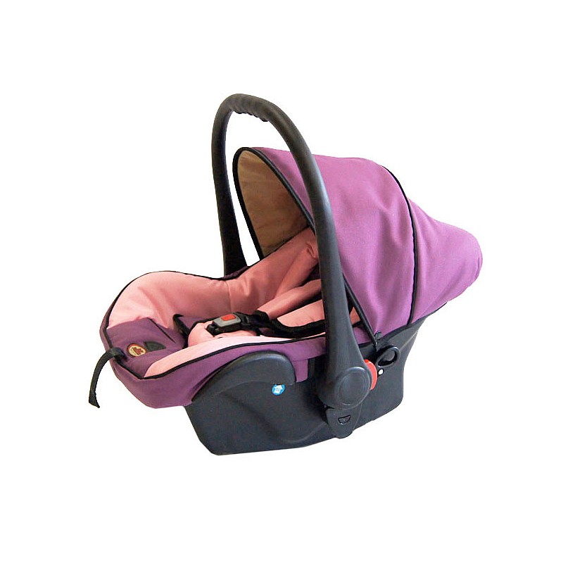 Baby Fashion turvahäll 0-13kg + adapter, Violet pink