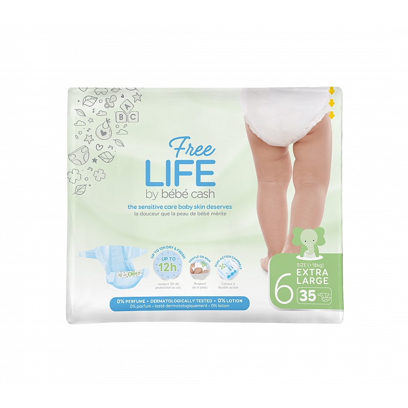 BEBE CASH Freelife Extra lastemähe 18kg+ 35tk, 250017460