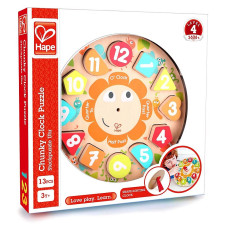 Hape Chunky Clock puzzle, E1622A