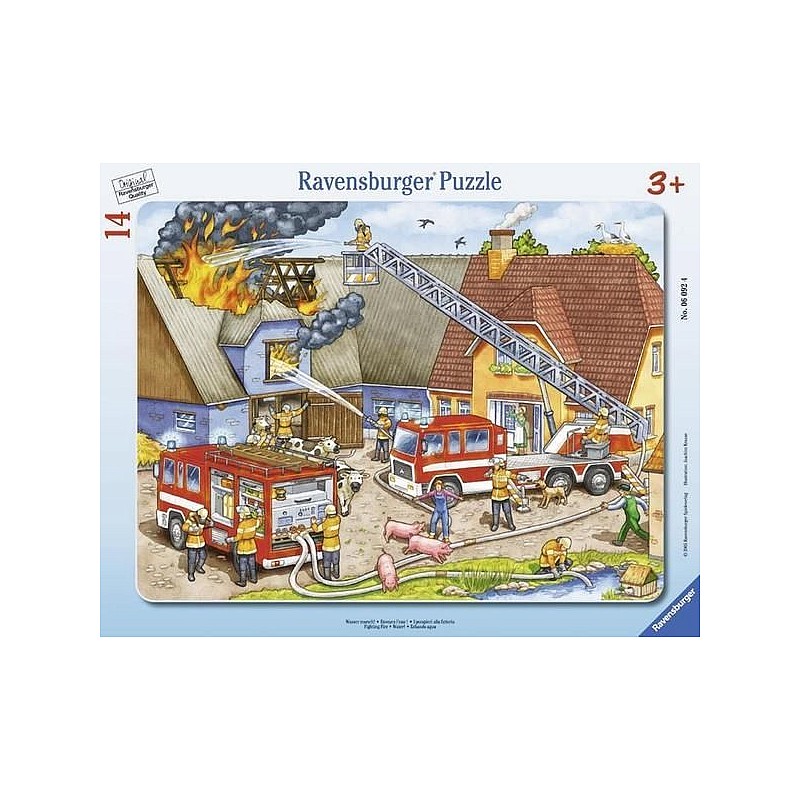 Ravensburger Pusle "Tuletõrjujad" (14 tk),R06092