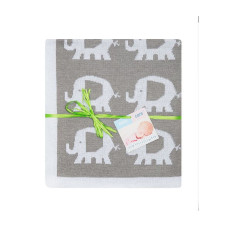 Pleed DUET BABY 80*90сm ELEPHANT 507