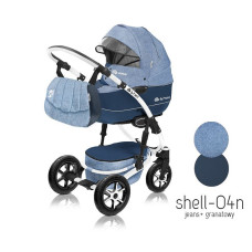 Vanker-jalutuskäru  2in1 BABYACTIVE SHELL EKO , COL.04N