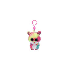 TY Beanie Boos Toy - võtmehoidja RODNEY - kirjud hamster clip 10cm, TY36558