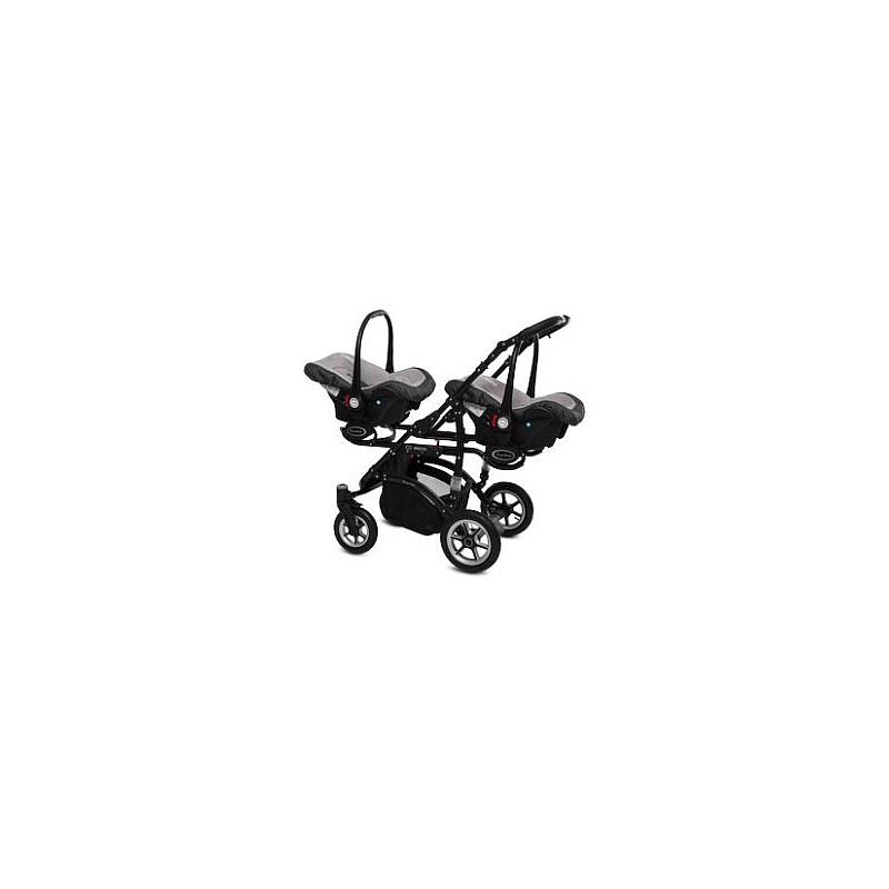 Turvahäll BABYACTIVE TWINNI PREMIUM - 09 SILVER