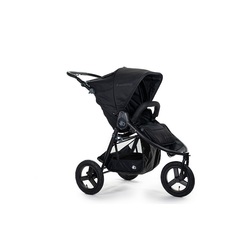 BUMBLERIDE INDIE 2021 jalutuskäru  0m+ Matte Black I-850BK