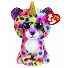 TY Beanie Boos Мягкая игрушка 15.5см Giselle rainbow leopard TY36284 LÕPUMÜÜK