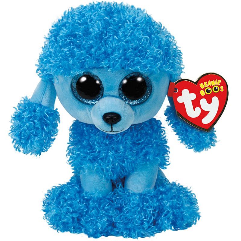 TY Beanie Boos Pehme mänguasi BLUE POODLE MANDY 15.5сm, TY36851