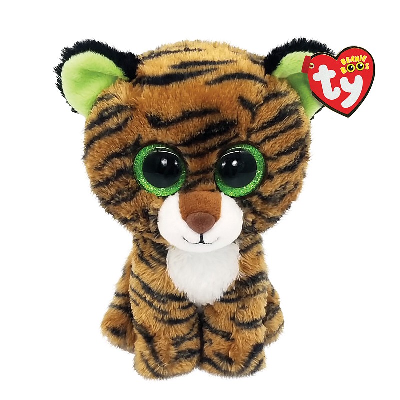 TY Beanie Boos Pehme mänguasi 15сm, BROWN TIGER TY 36387