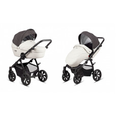 TUTIS AERO Reflective vanker jalutuskäru 2in1, 141 Black