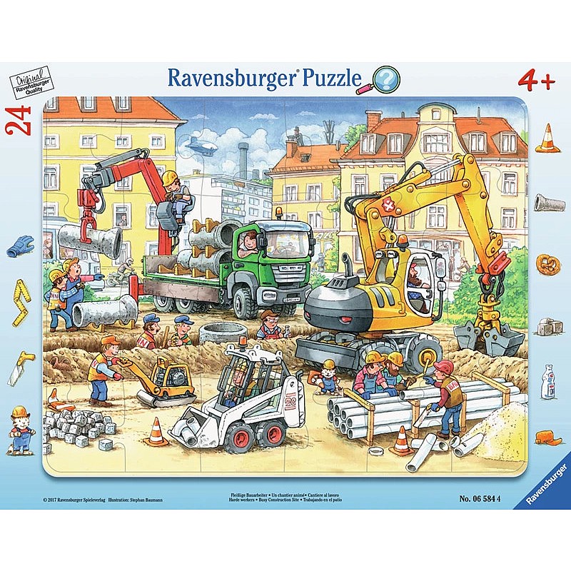 RAVENSBURGER пазл 24эл. Ремонт R06584