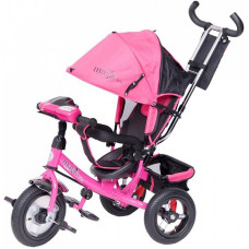 TomaBike MAGIC BIKE Kolmerattaline jalgratas täispuhutavate ratastega YM-BT-6 pink