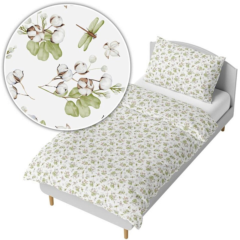 ANKRAS COTTON FLOWER Voodipesu komplekt 2 eset 135x100cm