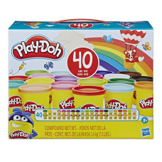 PLAY-DOH Voolimismass 40 purki