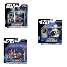 STAR WARS W3 Micro Galaxy sõiduk figuuriga