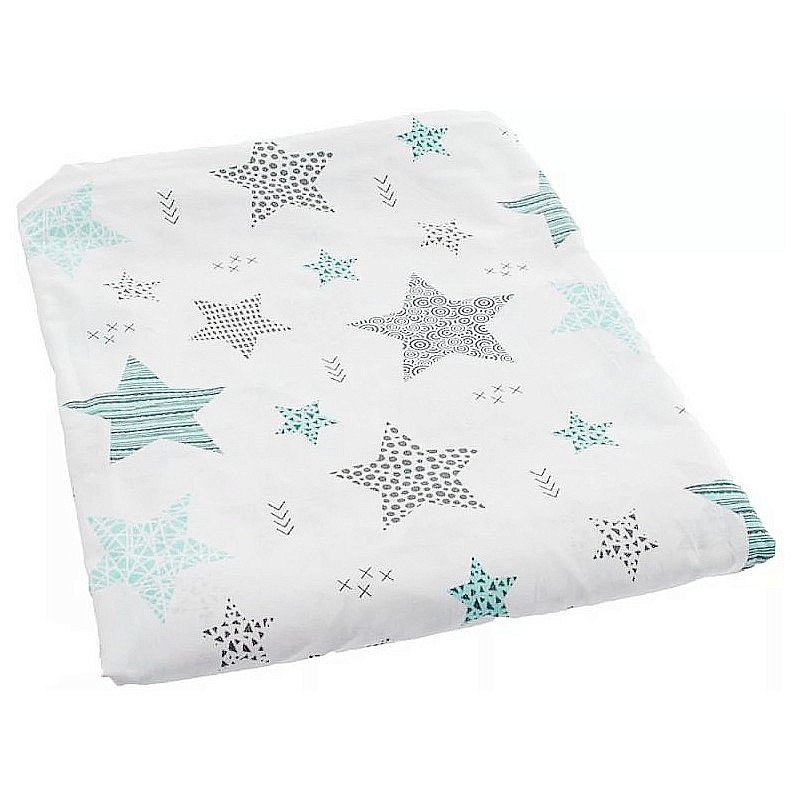 ANKRAS NEW STARS Voodipesu komplekt 2 eset 135x100cm, green