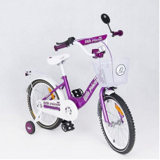 MARKET UNION Lasteratas Tomabike  PLAT.XX 18 white/violet