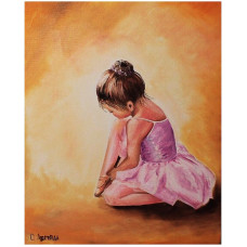 TSVETNOY diamond mosaiik 30x40сm Ballerina baby, LE038e