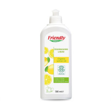 FRIENDLY ORGANIC sidruniõliga orgaaniline nõudepesuvahend 500 ml FR1642