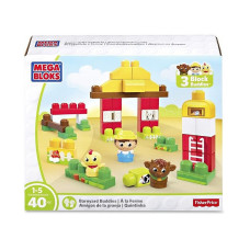 MEGA BLOKS Stacking suupisted disainer 40pcs. DPY50