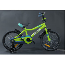 GUST&JUHI Lasteratas 18" RASER, Green (4-6a)