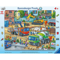 Ravensburger Pusle raamis Construction Site 24tk. 4+ R 05142