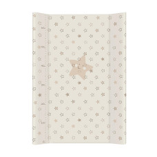 CEBABABY mähkimisalus kõva põhjaga 50x70сm STARS BEIGE W-102-066-111