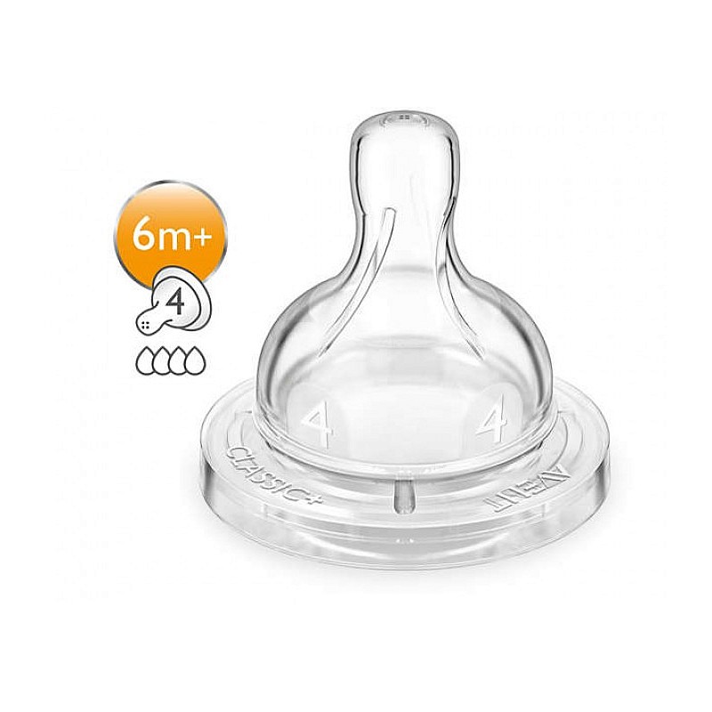 PHILIPS AVENT Anti-colic pudelilutt 6m+ (2tk.) SCF634/27