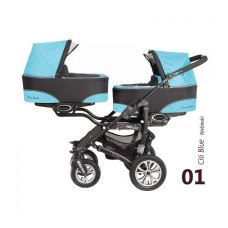 BABYACTIVE TWINNI (Citi Blue), 2in1 sinine