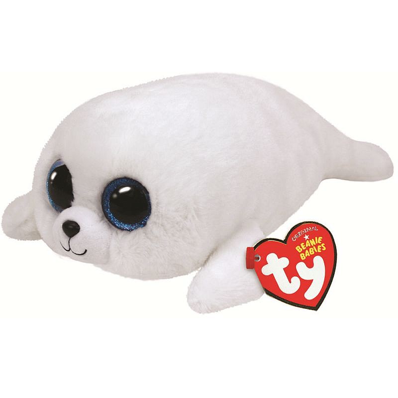 TY Beanie Boos Pehme mänguasi WHITE SEAL ICY 15.5сm, TY36164