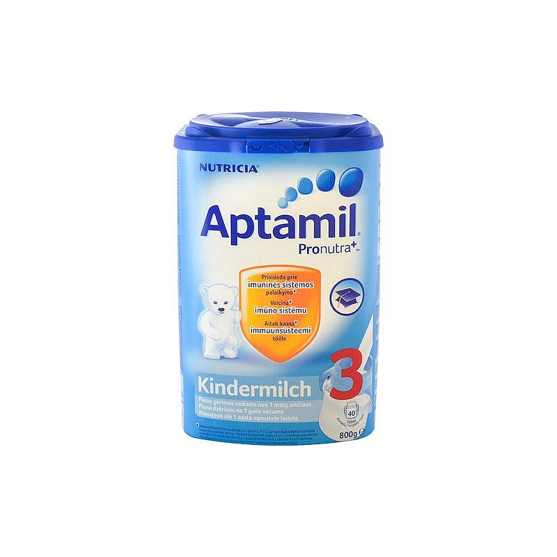 Aptamil Kindermilch 3 ar Pronutra+ молочный напиток, с 12 мес., 800гр