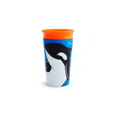 MUNCHKIN WildLove Sippy tass, 266 ml, orca, Miracle 360,  6m+, 05177802