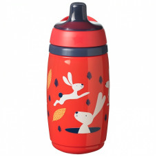 TOMMEE TIPPEE joogipudel INSULATED SPORTEE, 12m+, 266ml, red, 447821