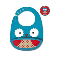 SKIP HOP silikoon pudipõll Zoo Fold & Go Owl 232200