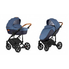 TUTIS VIVA LIFE 3 vanker-jalutuskäru 2in1, 076 Blue Indigo