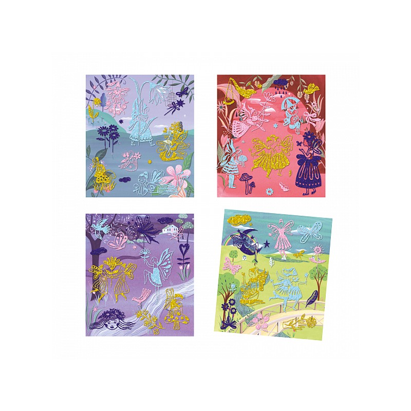 Kunstilised sädelevad kaunistused - Muinasjutumaal