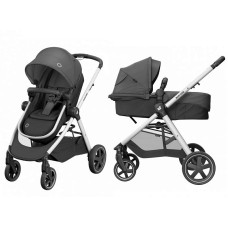 MAXI COSI ZELIA 2 трансформируемая jalutuskäru 0-15 kg, Essential Black