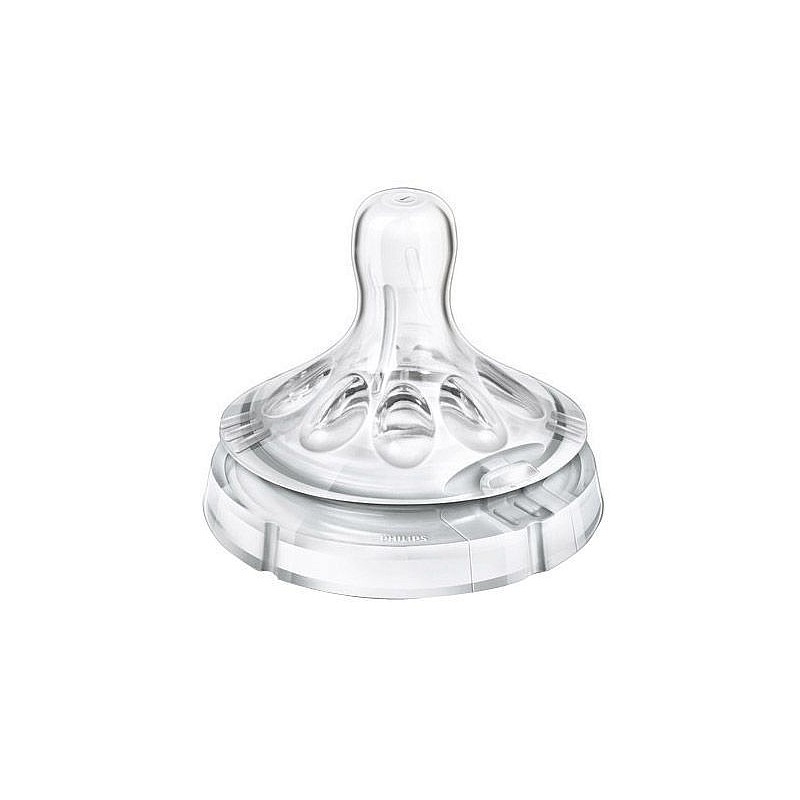 PHILIPS AVENT SCF655 / 27 NATURAL pudel niplite 3+ kuud. (2 tk.), SCF 655/27