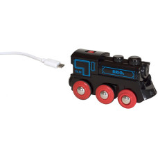 BRIO RAILWAY rong laetava mootoriga - mini USB-kaabel, 33599