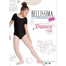 BELLISSIMA Колготки для девочек DANCE 50 panna 4 - 116, 128, 140, 152, 164см