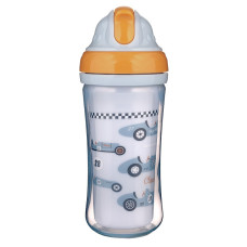 CANPOL BABIES joogipudel kõrrega 12m+, 260ml. 74/053 Cars ALLAHINDLUS